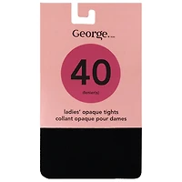 George Collant Opaque Noir Haut Controle 1pk