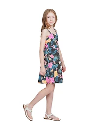 Justice Girls Hawaii Beach Skater Dress