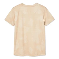 Athletic Works Boys' Short Sleeve Tech Tee, Sizes XS-XL