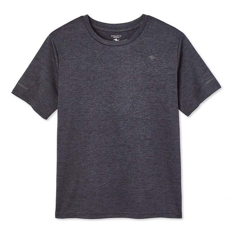 Athletic Works Boys' Short Sleeve Tech Tee