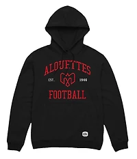 Montreal Alouettes Est. CFL Black Pullover Hoodie