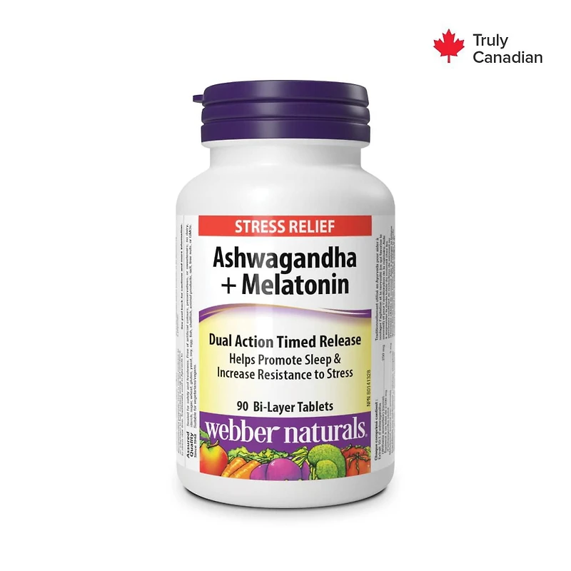 Webber Naturals Ashwagandha + Melatonin