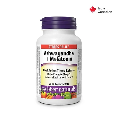 Webber Naturals Ashwagandha + Melatonin