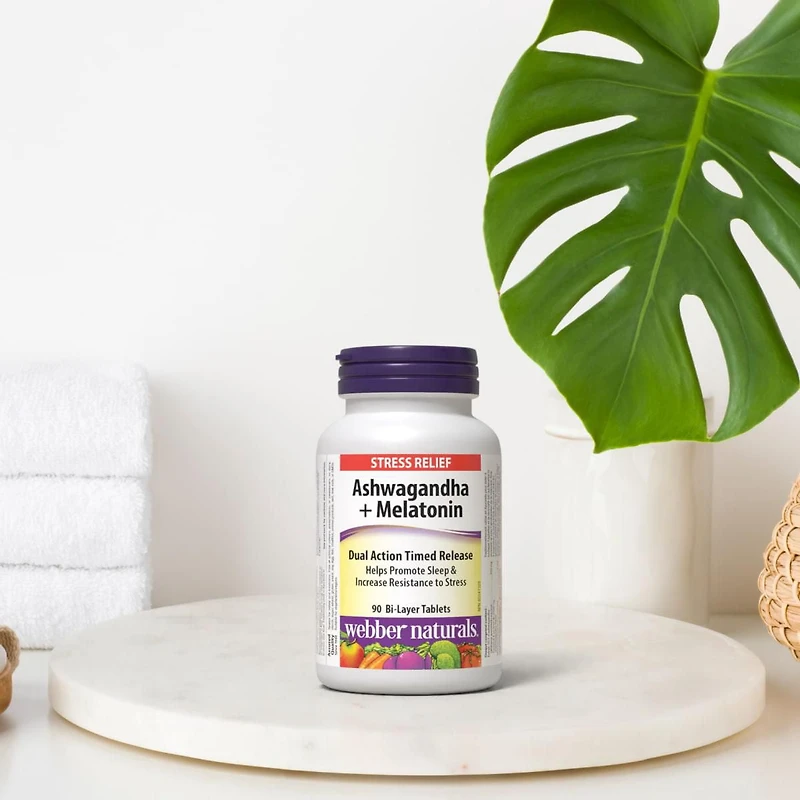 Webber Naturals Ashwagandha + Melatonin
