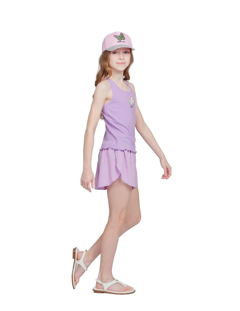 Justice Girls Butterfly Tank