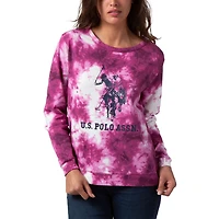 Sweat-shirt tie-dye U.S. Polo Assn pour femmes
