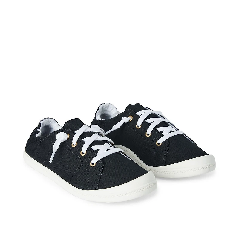 Time and Tru Women's Canvas Shoes, Wide Width Sizes 6-10