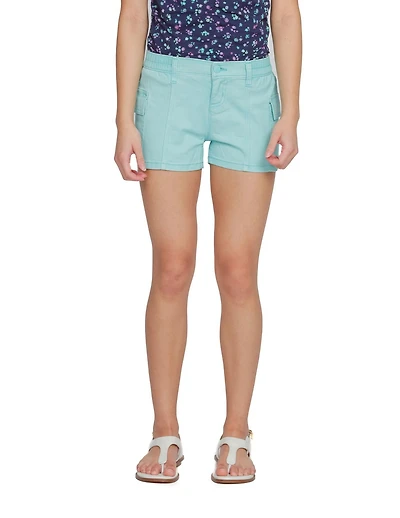 Justice Girls Pocket Twill Shorts