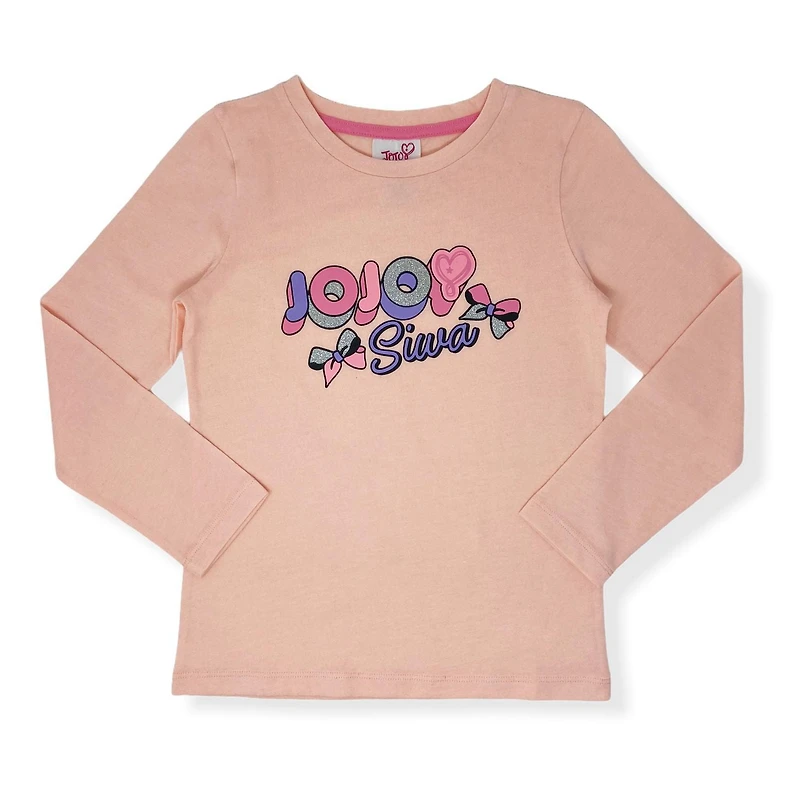 Jojo Siwa Girl's Long Sleeve T-Shirt