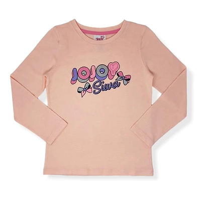 Jojo Siwa Girl's Long Sleeve T-Shirt