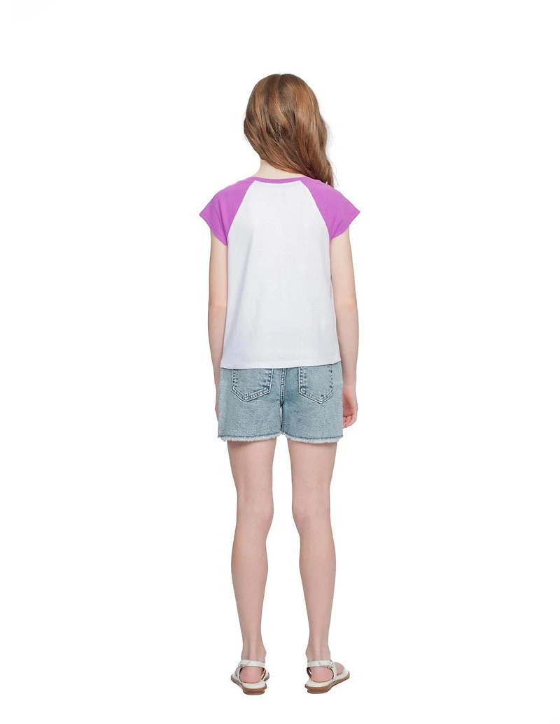 Justice Girls Summer Block Graphic Fashion Tank