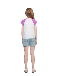 Justice Girls Summer Block Graphic Fashion Tank