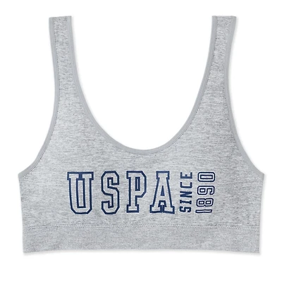 U.S. Polo Assn. Women's Seamless Lounge Bra