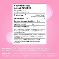 PUR Gum Chewing Gum Sans Sucre au Xylitol, Arôme Naturel de Bubblegum