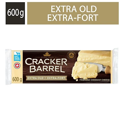 Cracker Barrel Cheddar White Extra Old Cheese