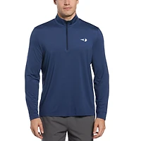 Grand Slam Men's Solar 1/4 Zip Tennis Shirt