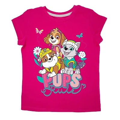 Paw Patrol Girl's Short Sleeve T-Shirt