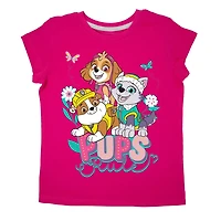 Paw Patrol Girl's Short Sleeve T-Shirt