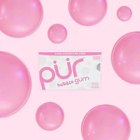 PUR Gum, Aspartame Free, Sugar Free & 100% Xylitol, Bubblegum Chewing Gum