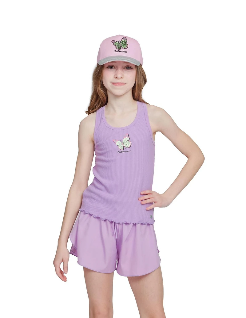 Justice Girls Butterfly Tank