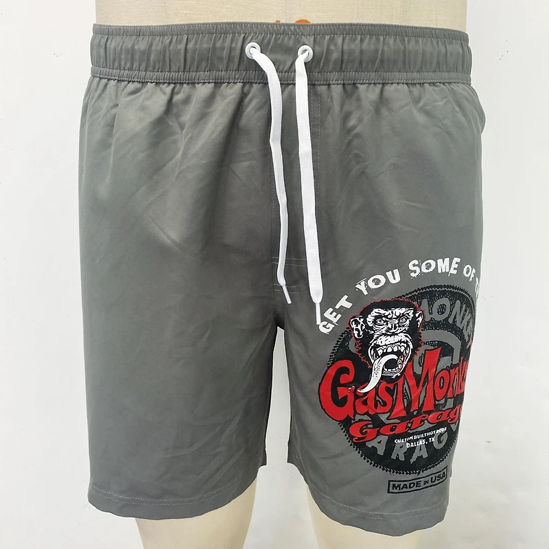 Short de bain Gas Monkey pour hommes.