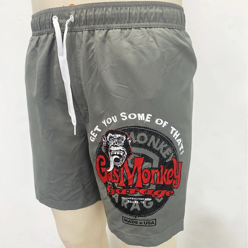 Men's Gas Monkey swim short.
