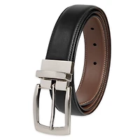 Ceinture extensible réversible Tailored Felx de Haggar 32 mm avec surpiqûres pour hommes Tailles P à TG