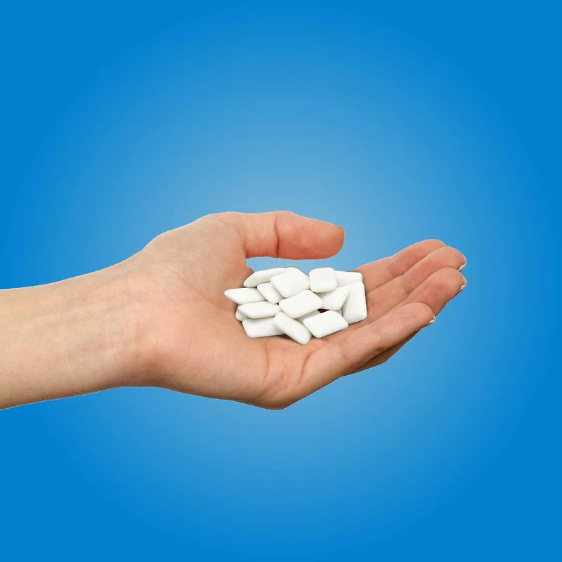 PUR Gum, Aspartame Free, Sugar Free & 100% Xylitol, Peppermint Chewing Gum, 9 Pieces, Pack of 1