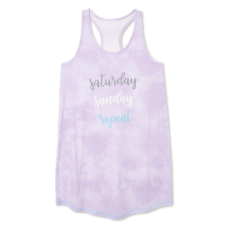 Chemise de nuit avec dos nageur George pour femmes