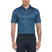 Ben Hogan Men's Glowing Foliage Print Golf Polo Shirt