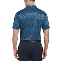 Ben Hogan Polo de golf à imprimé feuillage brillant pour hommes