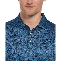 Ben Hogan Men's Glowing Foliage Print Golf Polo Shirt