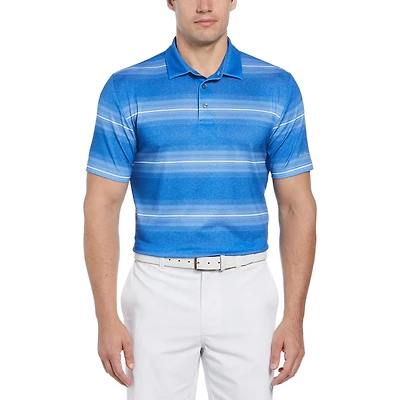 Ben Hogan Polo de golf chiné à rayures tendance pour homme
