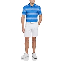 Ben Hogan Polo de golf chiné à rayures tendance pour homme