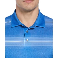 Ben Hogan Polo de golf chiné à rayures tendance pour homme