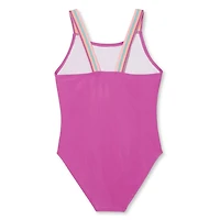 George Girls' Solid 1-Piece Swimsuit