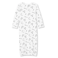 Chemise de nuit imprimée George unisexe pour nourrissons