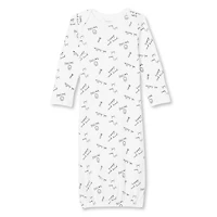 Chemise de nuit imprimée George unisexe pour nourrissons
