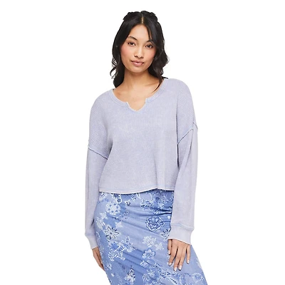 Chandail d’entraînement écourté Wild Skye pour femmes Tailles TP–TG