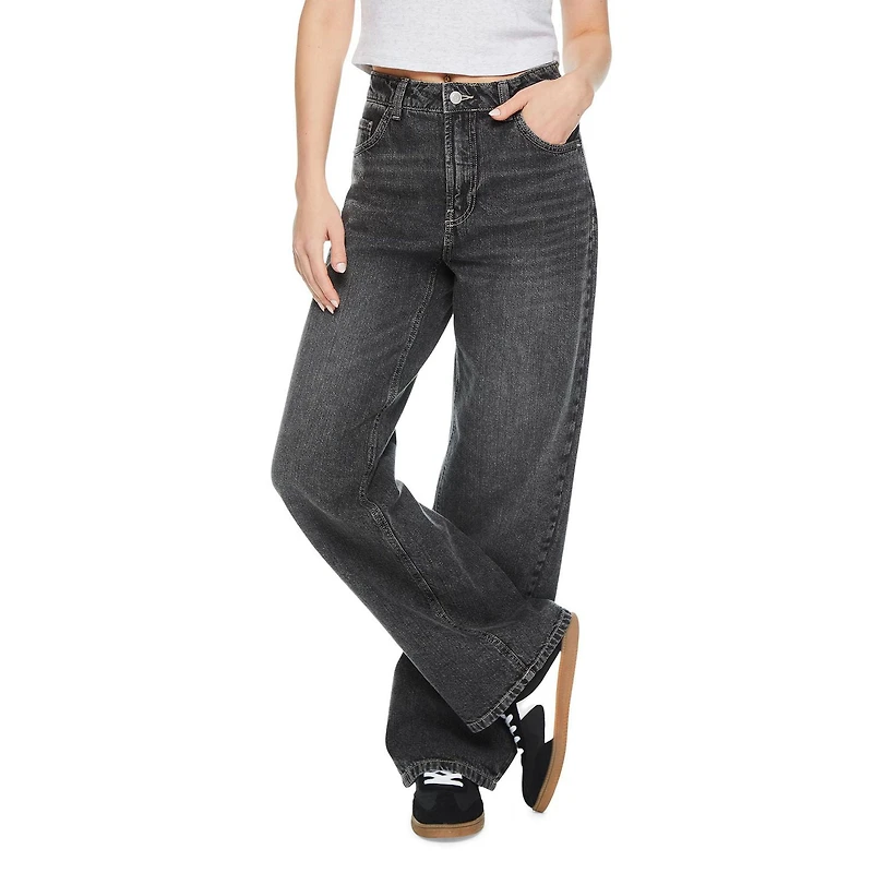 No Boundaries Women's Wide Leg Jean