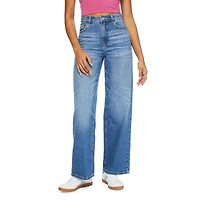 No Boundaries Women's Wide Leg Jean, Sizes 1-15