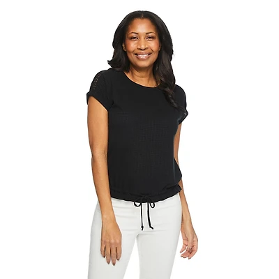 Haut à ceinture nouée Iyla pour femmes