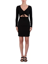 BCBG ROBE AJOURÉE EN TRICOT