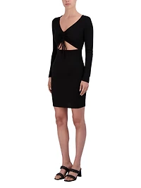 BCBG ROBE AJOURÉE EN TRICOT