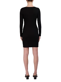 BCBG ROBE AJOURÉE EN TRICOT