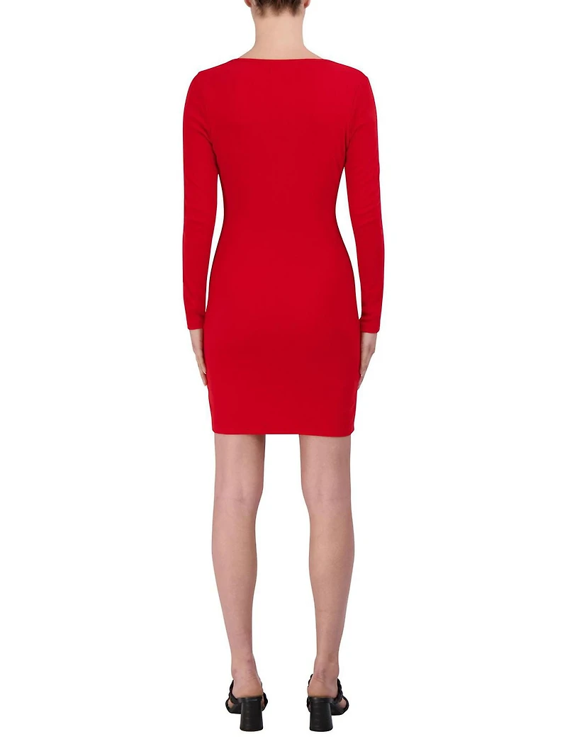 BCBG ROBE AJOURÉE EN TRICOT