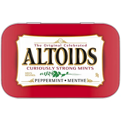 ALTOIDS, Menthe poivrée, menthes, boîtier, 50 g