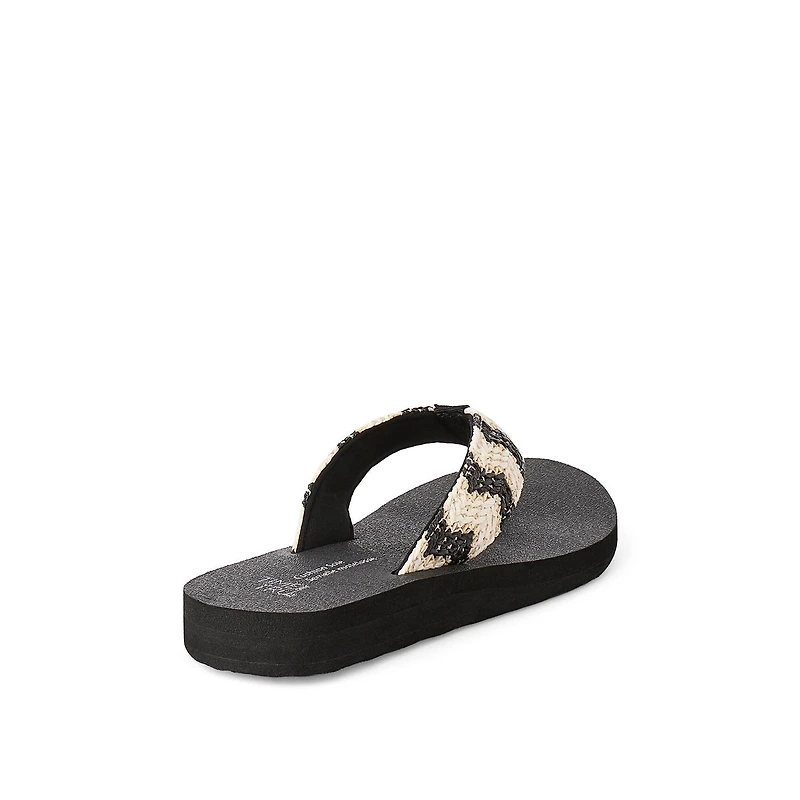 Tongs confort Time and Tru pour femmes