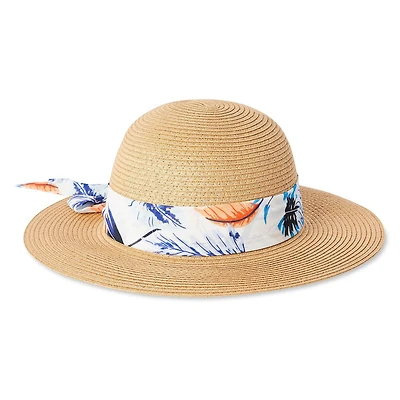 Chapeau avec foulard George pour femmes