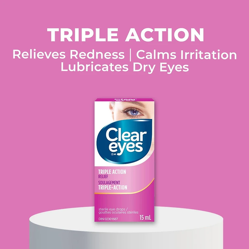 Clear Eyes Triple Action Relief